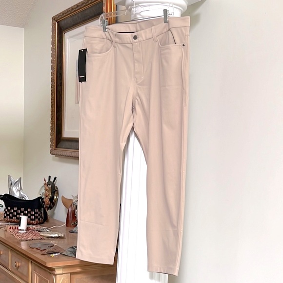 New w/tags Lululemon ABC Slim-Fit Pant 30” L Warpstreme Color Trench 38 Waist - Picture 7 of 12